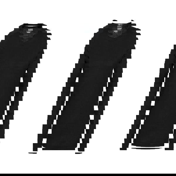 Mountain Warehouse Mens Talus V Neck Thermal Top - Black