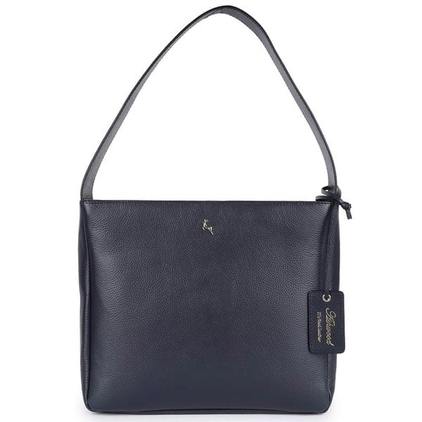 'Capolavoro Veneziano' Real Leather Hobo Shoulder Bag: 64202