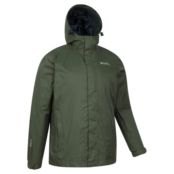 Mountain Warehouse Mens Torrent Waterproof Jacket - Dark Khaki - 