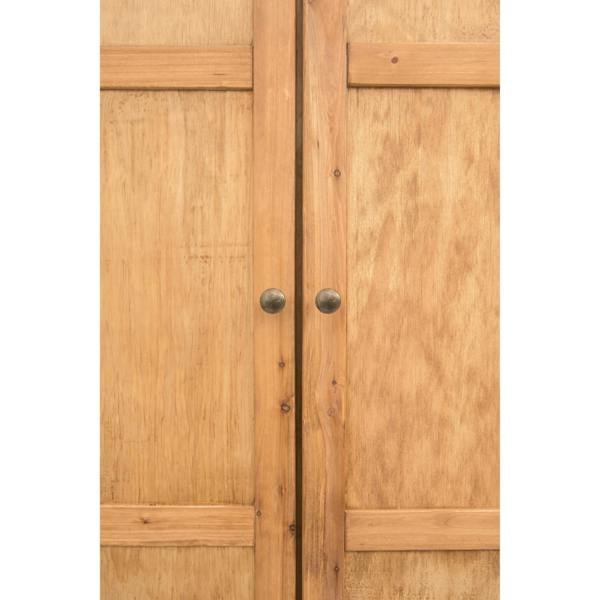 Cabinet Bits Lucca 2 Door Wardrobe Brass Knob