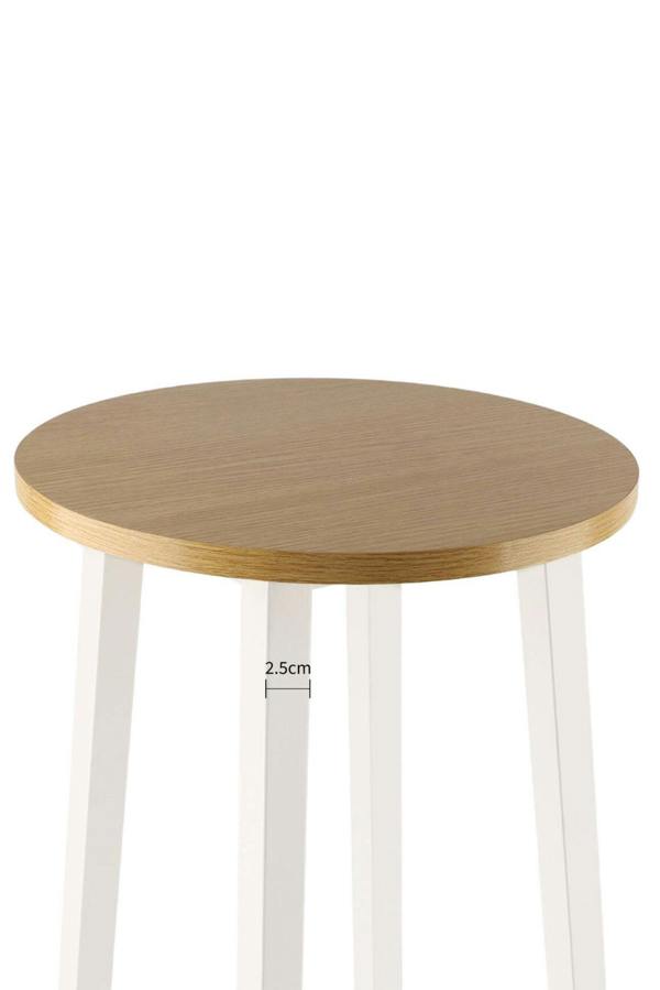 Groundlevel Set of 2 Wooden Bar Stools