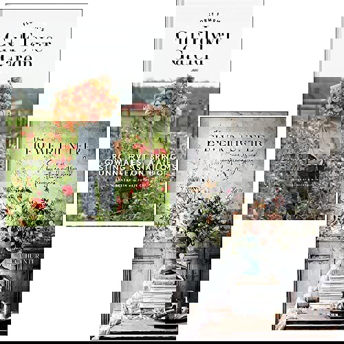 Floret Farm's Cut Flower Garden By Erin Benzakein and The Flower Hunter By Lucy Hunter 2 Books Collection Set