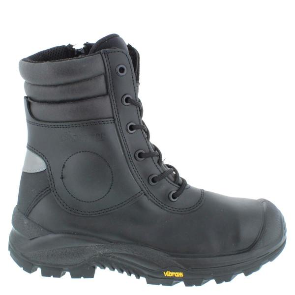 U-Power Leopard Leather Work Hi Leg Vibram Lace Up Toecap Midsole Work Boots