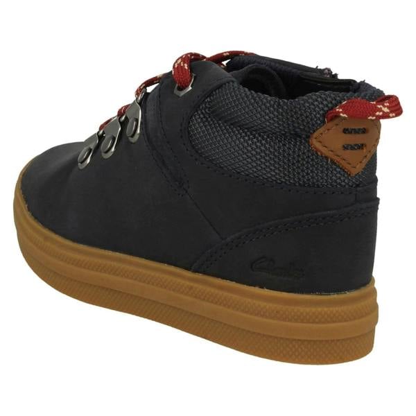 Clarks Boys Clarks Lace Up Detailed Ankle Boots Nova Hike T