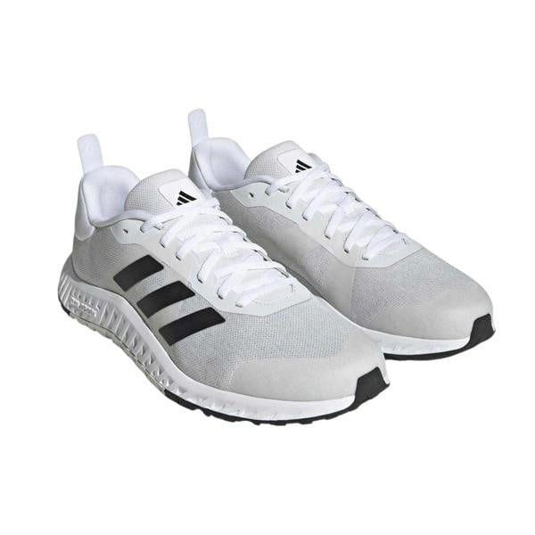 Adidas Childrens/Kids Everyset Lace Up Trainers - White - 
