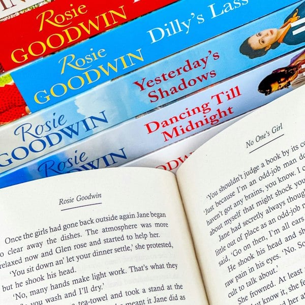Rosie Goodwin 7 Books Collection (No One’s Girl, The Ribbon Weaver, A Band of Steel, Whispers, The Empty Cradle, The Mill Girl, The Maid's Courage)