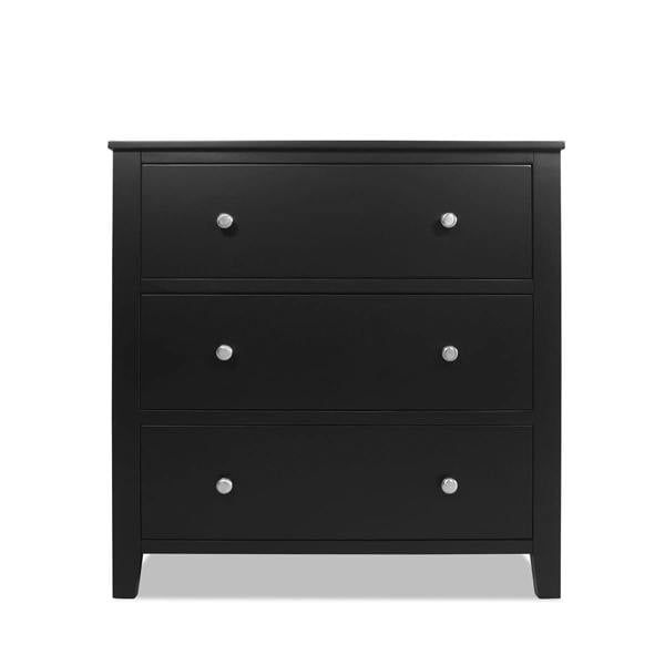 Statement Furniture Brooklyn Chest of Drawers 3 Drawer Bedroom Storage Assembled