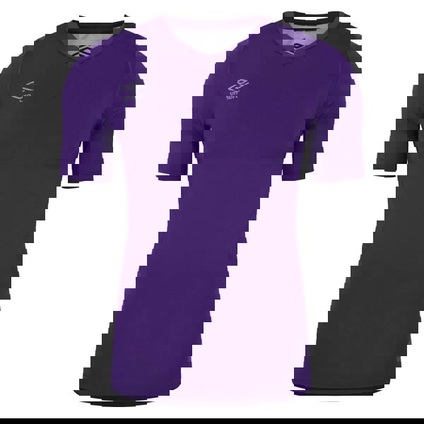 Umbro Unisex Adult Elite V Neck Base Layer Top - Bright Purple