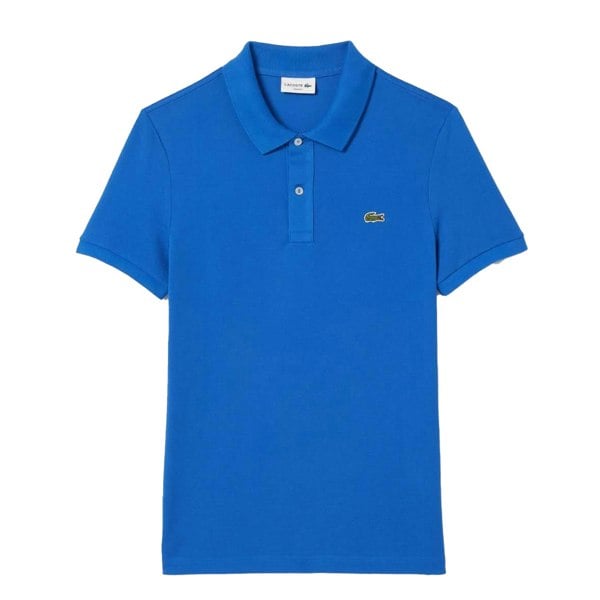Lacoste Mens Pique Slim Polo Shirt - Blue