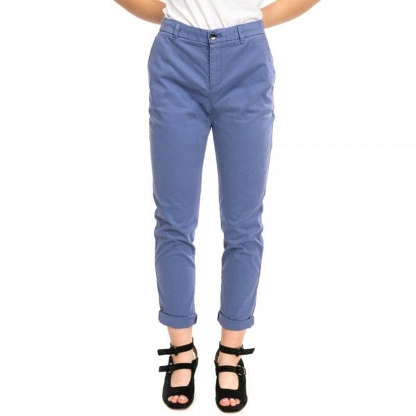 BOSS Womens Boss Sachini2-D Womens Trousers - Dark Purple