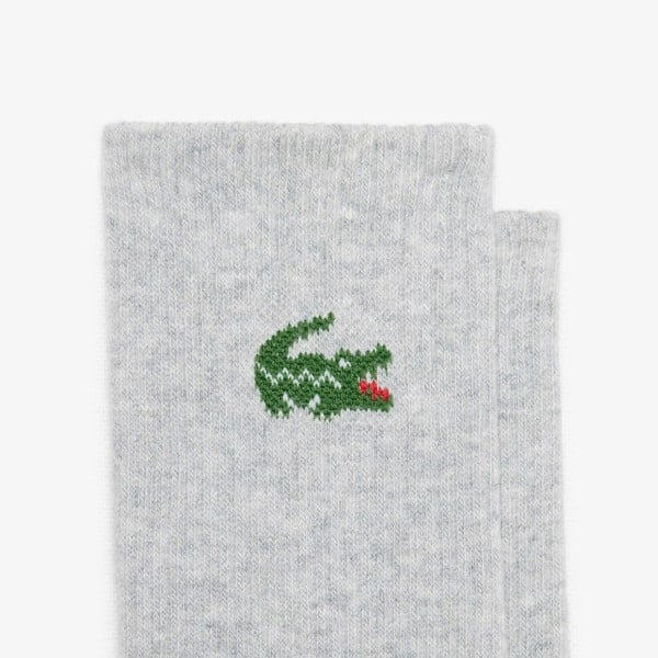 Lacoste 3-Pack Jacquard Crocodile Sport Socks