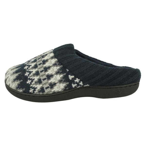 Four Seasons Ladies Four Seasons Knitted Mule Slippers Jane