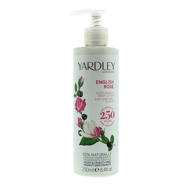 Yardley English Rose Moisturising Body Lotion 250ml For Her