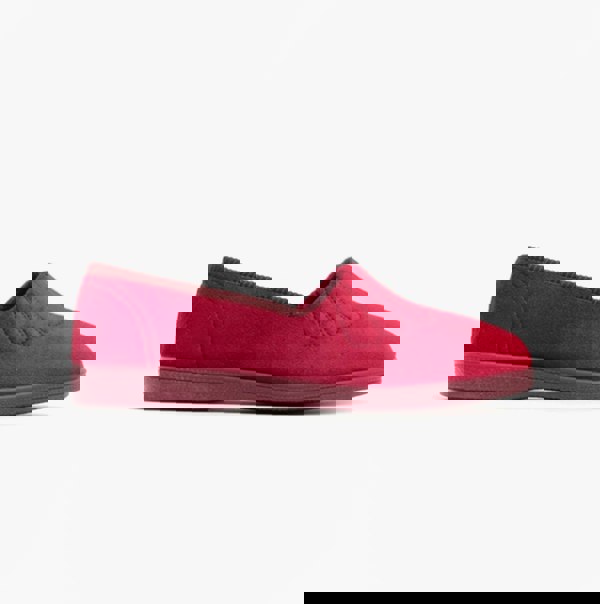 Sleepers ZARA Womens Full Slippers Wine