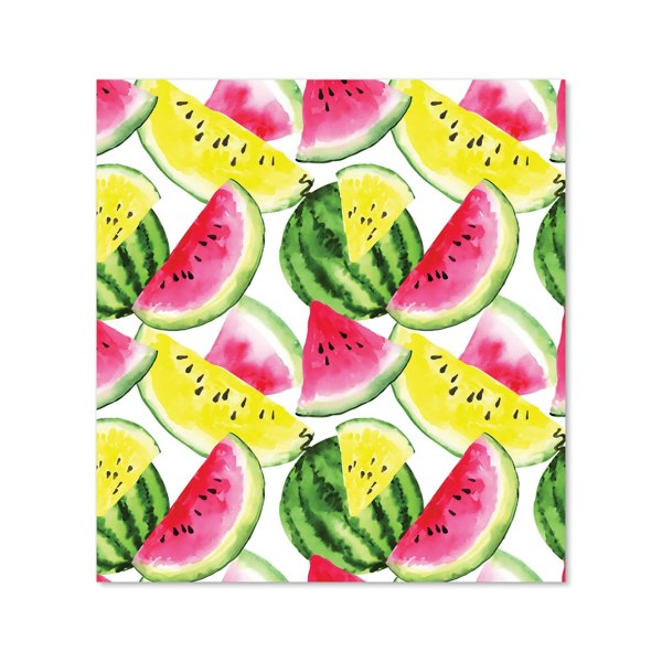 Warren Reed - Designer Colourful Melon Pattern Kitchen Splashback