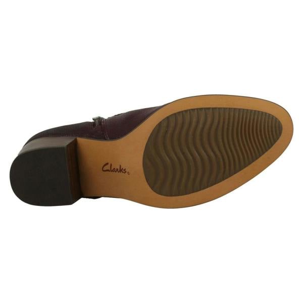Clarks Ladies Clarks Buckle Detailed Ankle Boots Maypearl Milla