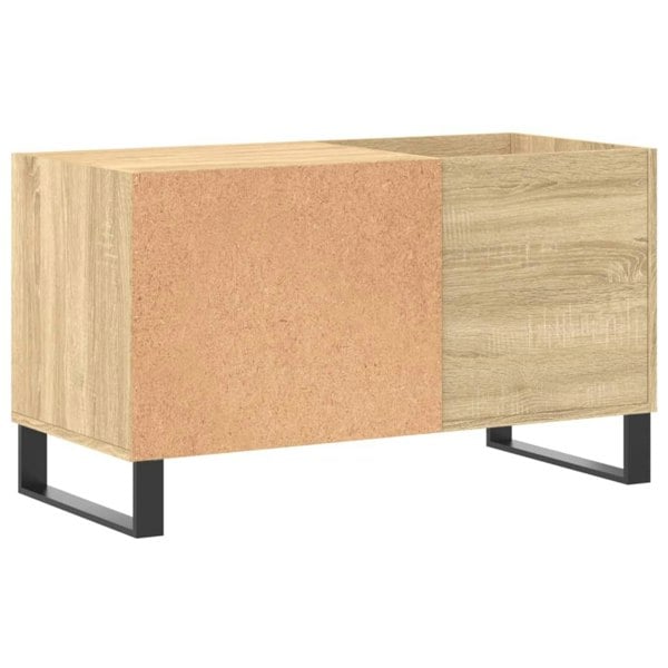 Berkfield Record Cabinet Sonoma Oak 85x38x48 cm Engineered Wood