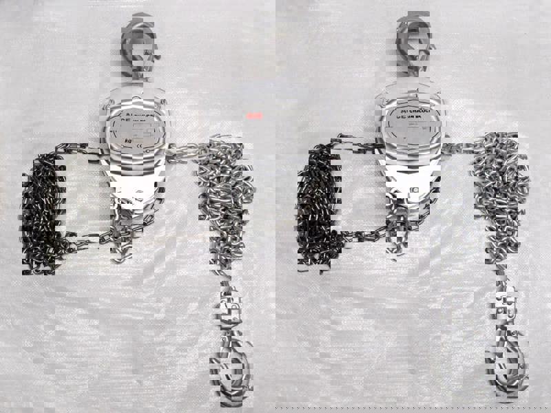 Dacromet Chain Hoist Block 1 Ton 3 Metre (1000KG 1T 3M Corrosion Resistant)