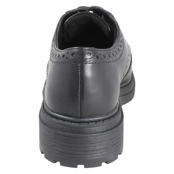 Clarks Ladies Clarks Chunky Sole Brogue Lace Up Shoes Orinoco3 Derby