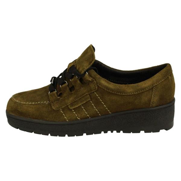 Van Dal Ladies Vandal Lace Up Casual Shoes Pepper