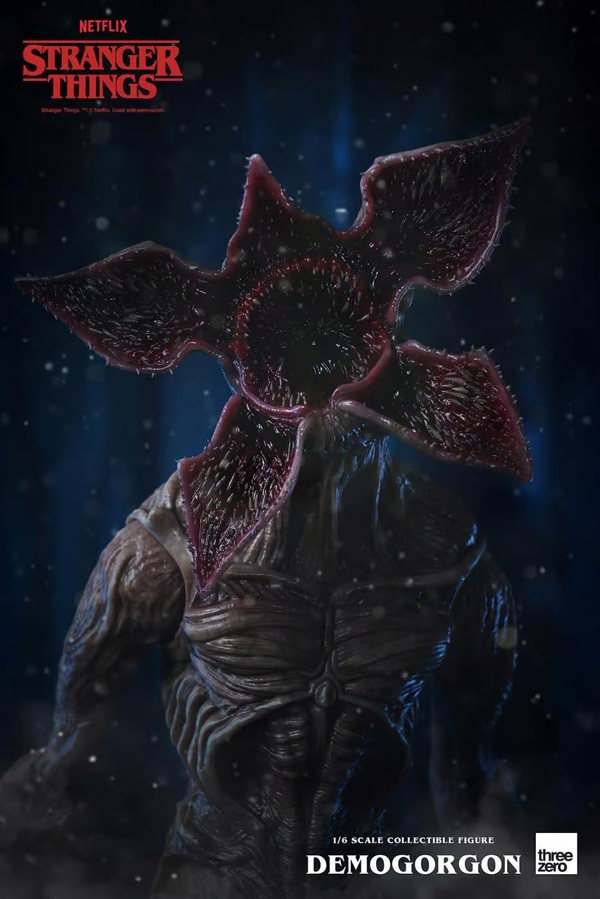 Threezero Demogorgon Stranger Things Articulated Figure 1:6 Scale Threezero 3Z02630W0