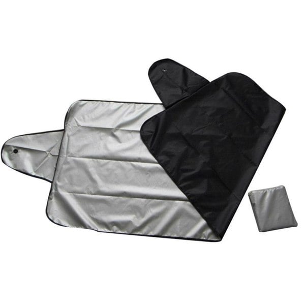 Windscreen Car Cover Frost, Ice, Snow & Sun Protector - Small to Medium Windscreens (190cm x 70cm)