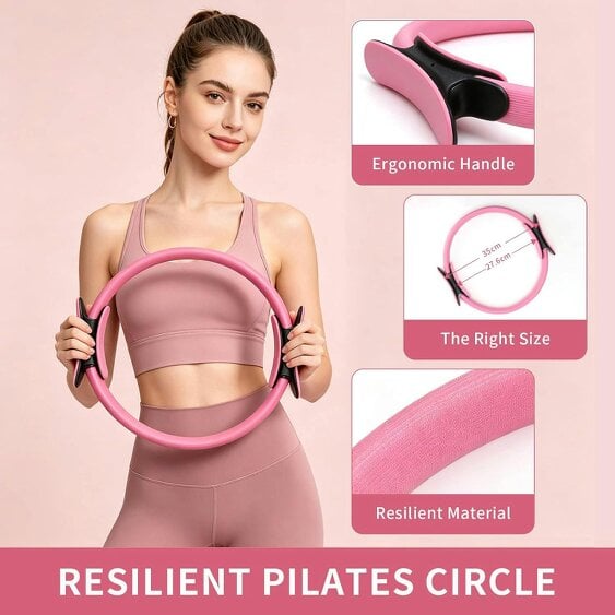 Leaper Pilates Kit with Ring and Ball for Beginners