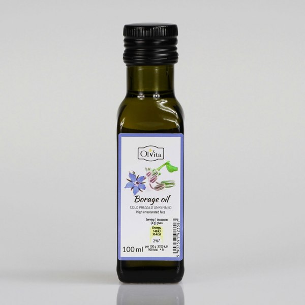 Ol'Vita Borage Seed Oil | Cold Pressed | Unrefined