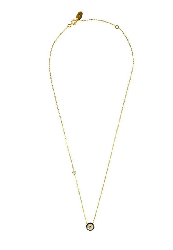 Evil Eye Necklace Gold - LATELITA Necklaces