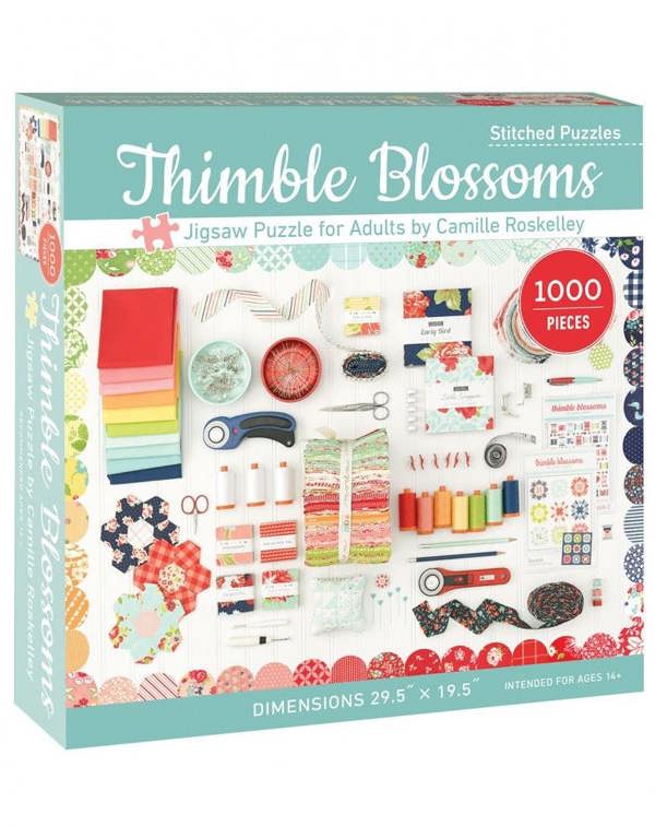 Thimble Blossoms Jigsaw Puzzle for Adults