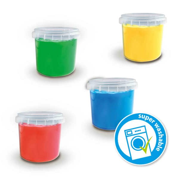SES Creative Eco fingerpaint set with apron - 100% recycled
