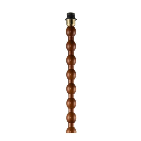Classic Mahogany Wooden Classic Floor Light Base with Ball Pole Design Image 8