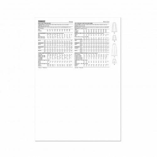 Simplicity Sewing Pattern 9682, Skirts, Trousers, Shorts for Women, D5 (4-6-8-10-12) - Intermediate