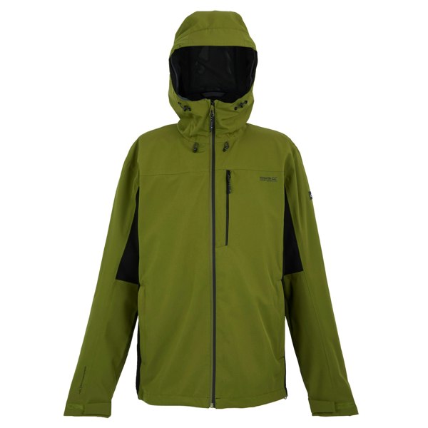 Regatta Mens Birchdale II Waterproof Jacket - Nephrite Green/Black