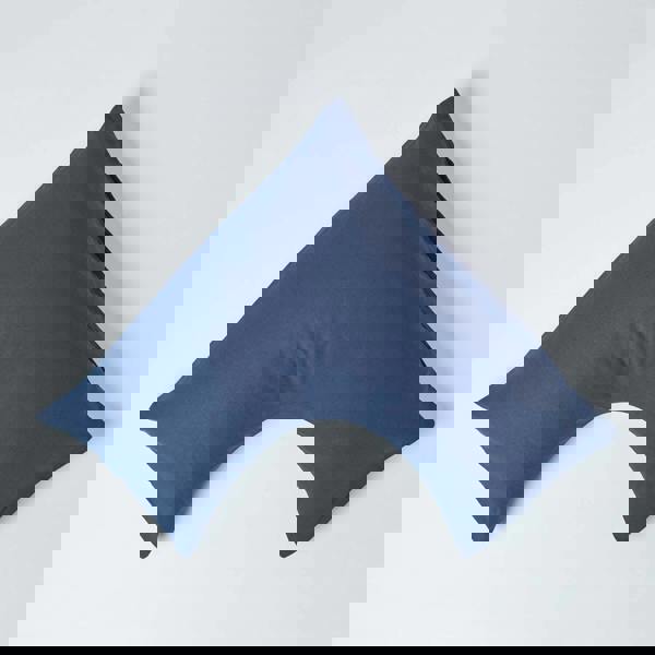 HOMESCAPES French Flax Linen V Shaped Pillowcase