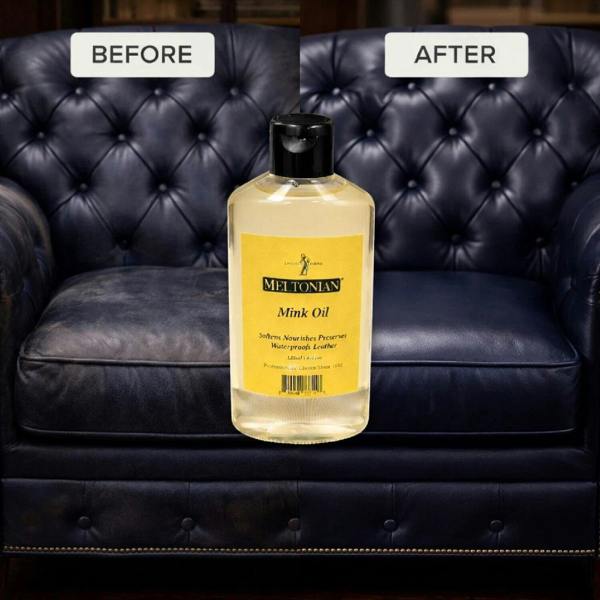 Meltonian Mink Oil - Deep Conditioning & Weather Protection for Leather 125ml