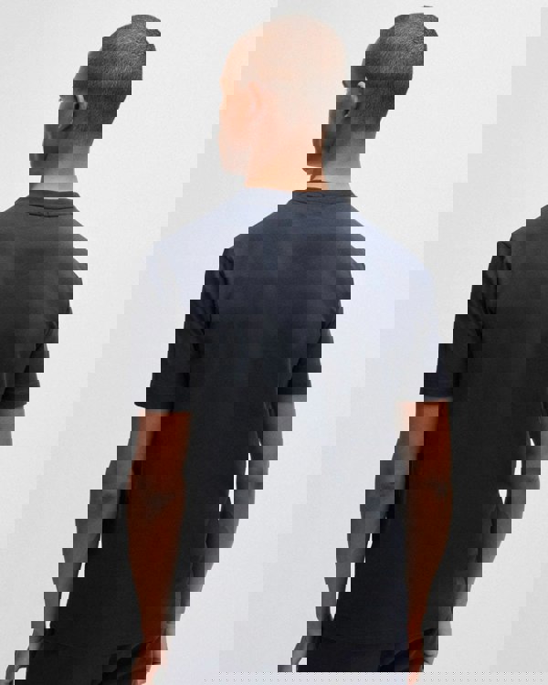 BOSS Green Tee V Mens Stretch Cotton V-Neck T-Shirt - Dark Blue 402