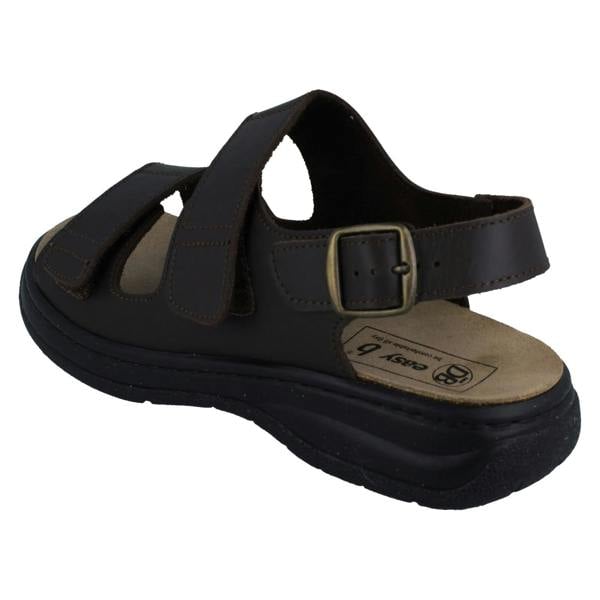 DB Shoes Mens DB Shoes Casual Wide Sandals With Adjustable Straps Alfie