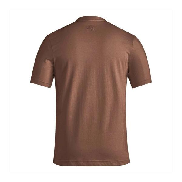 Adidas Mens Linear T-Shirt - Brown - 