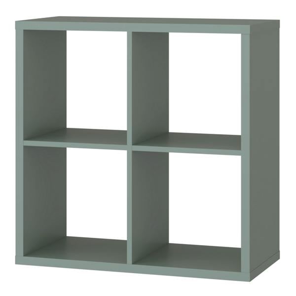 Furniture To Go Mauro 2x2 Storage Unit in Sage Green