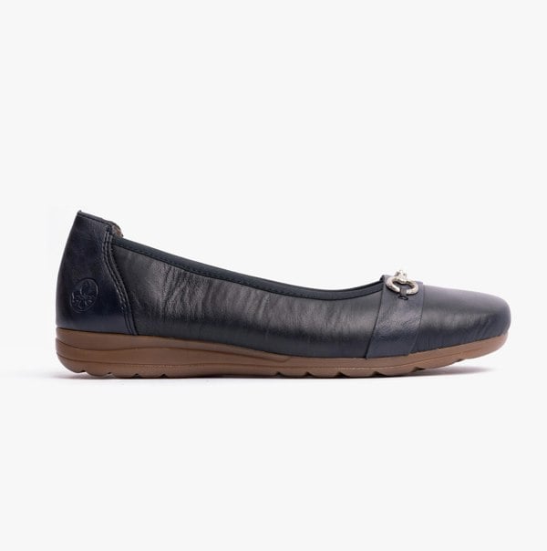 Rieker L9360-14 Womens Shoes - Blue