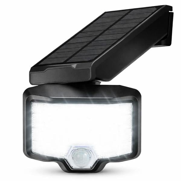 Gardenwize Solar Security Light – Swivel Motion Sensor LED Floodlight
