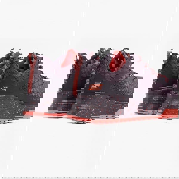 Skechers 117186/PLUM BOBS SQUAD 3 STAR FLIGHT Womens Trainers Plum