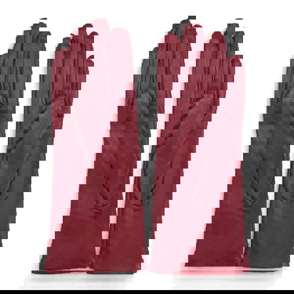 Infinity Leather Women’s Leather Studded Wool Lining Fashion Gloves