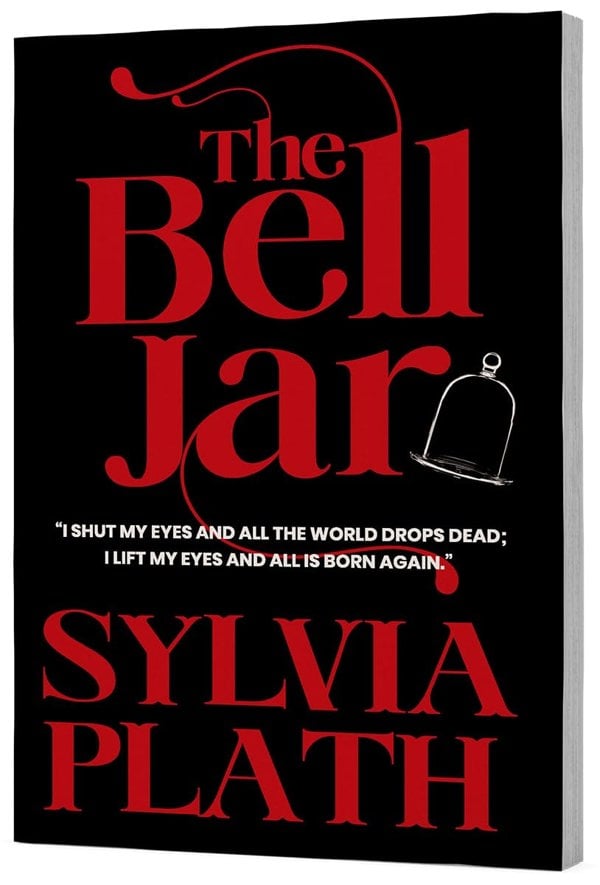The Bell Jar by Sylvia Plath - Classic Psychological Fiction Book