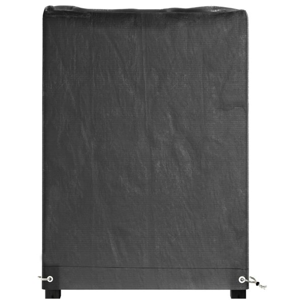 Berkfield Garden Furniture Covers 2 pcs 8 Eyelets 125x55x75 cm Rectangular