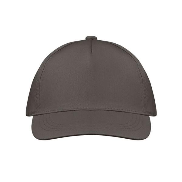 MidOcean Buzz 5 Panel Baseball Cap - Stone Grey - 