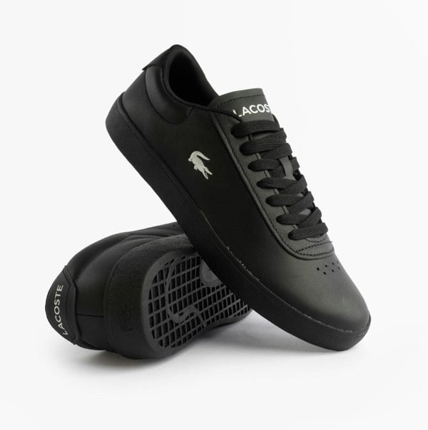 Lacoste BASESHOT EVO Mens Court Trainers Trainers Black