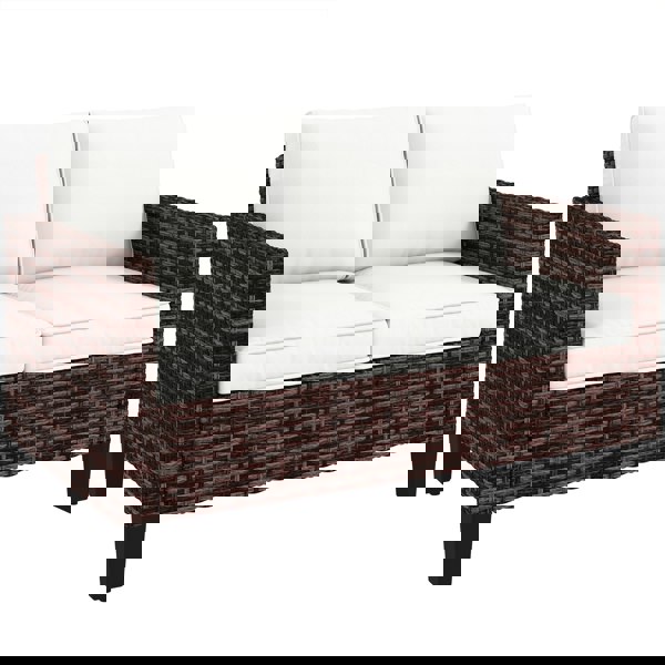 Rattan Loveseat