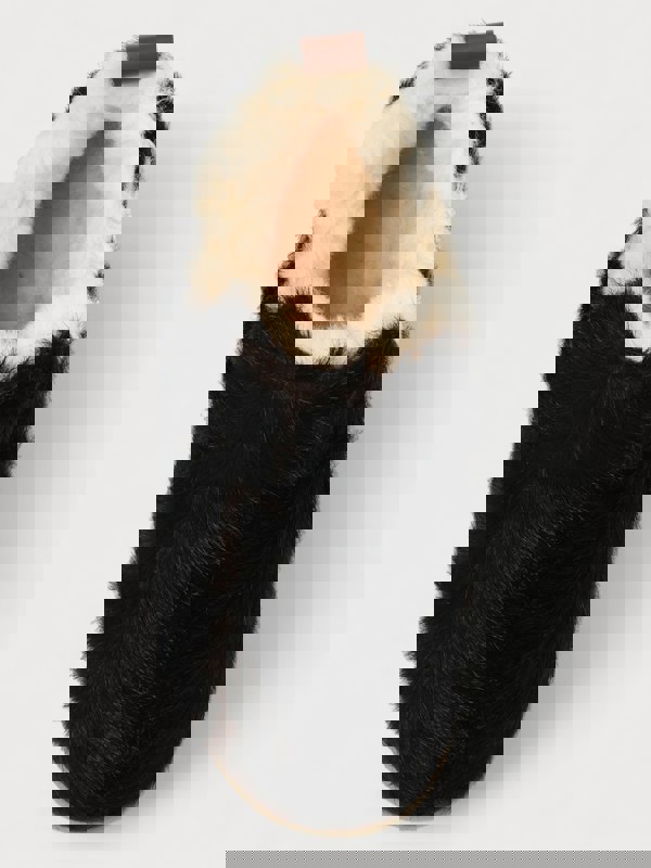 Amiri Faux Fur Malibu Boot Black - Womens